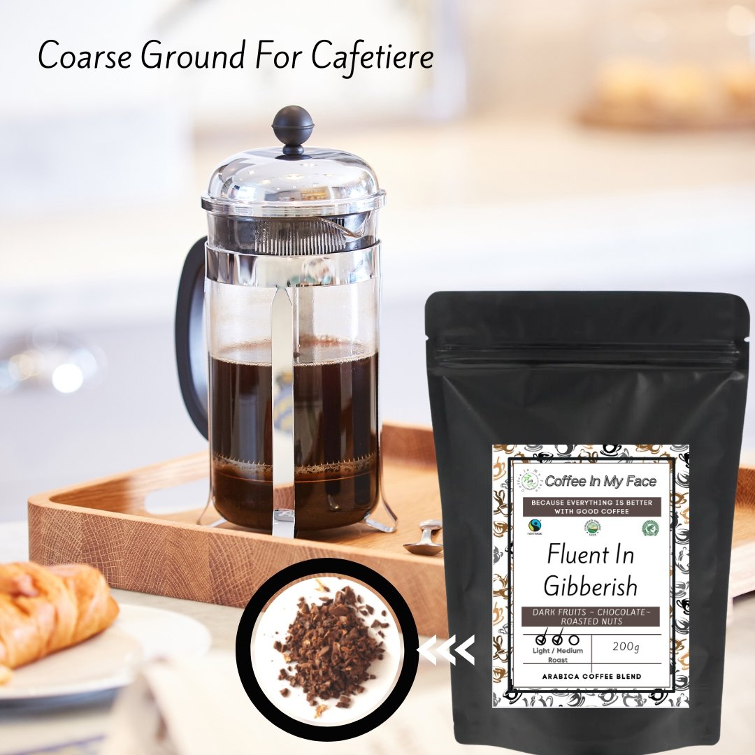 Fluent In Gibberish | Light / Medium Roasted | Coffee Blend | 200g - Blend-Coffee In My Face LTD