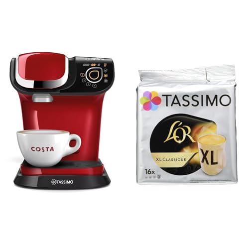 TASSIMO Bosch My Way 2 TAS6502GB Coffee Machine, 1500 Watt, 1.3 Litre - Black