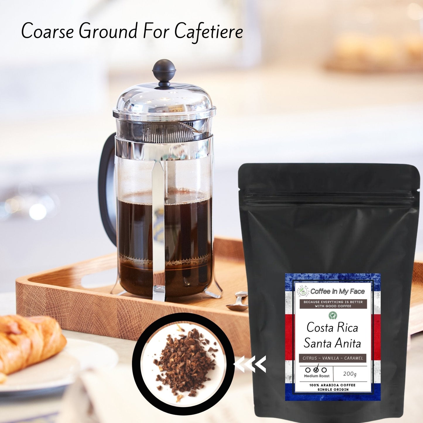 Costa Rica Santa Anita | Medium Roasted | Single Origin Coffee | 200g - Single Origin-Coffee In My Face LTD