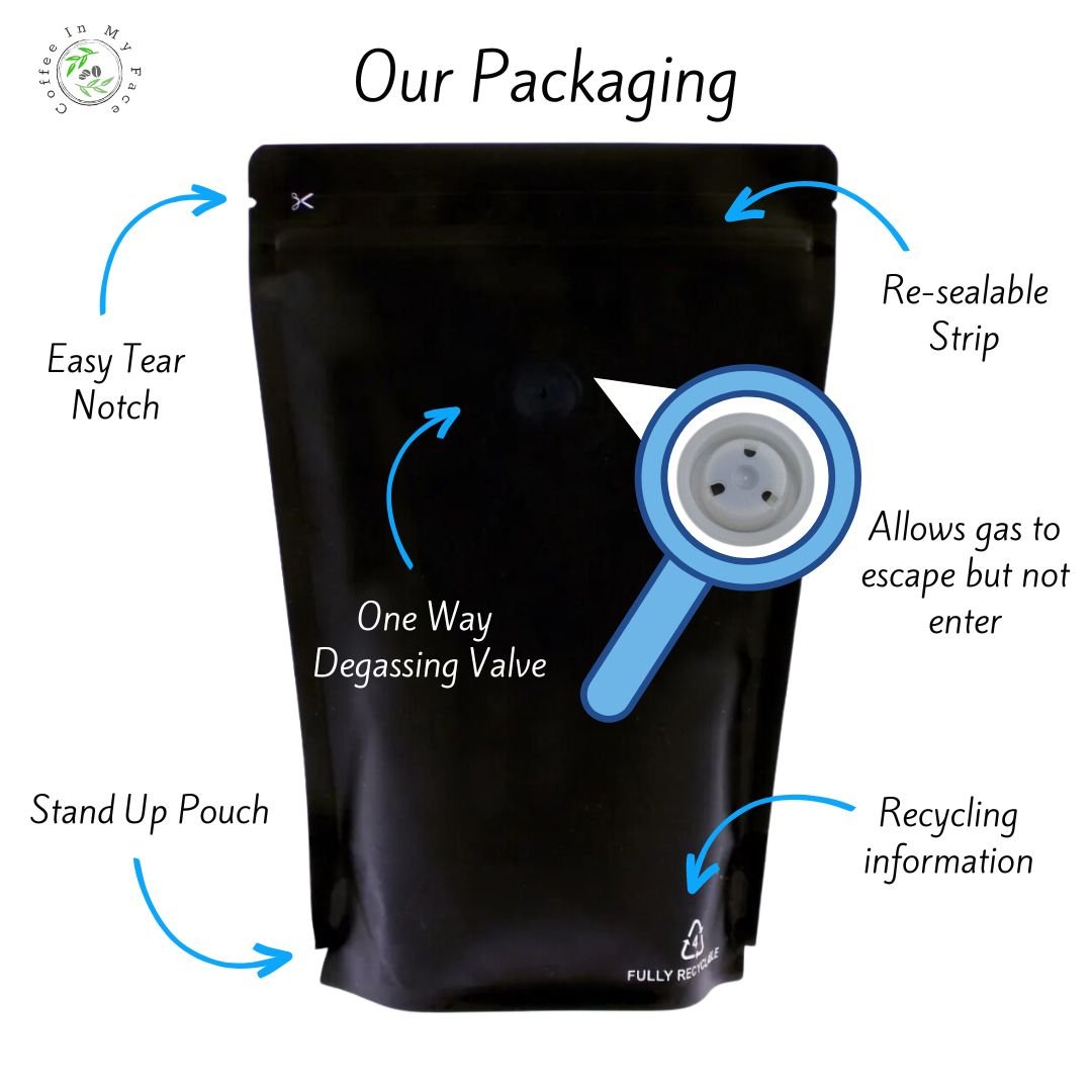Ethiopian | Medium Roasted | Single Origin Coffee | 200g - Single Origin-Coffee In My Face LTD