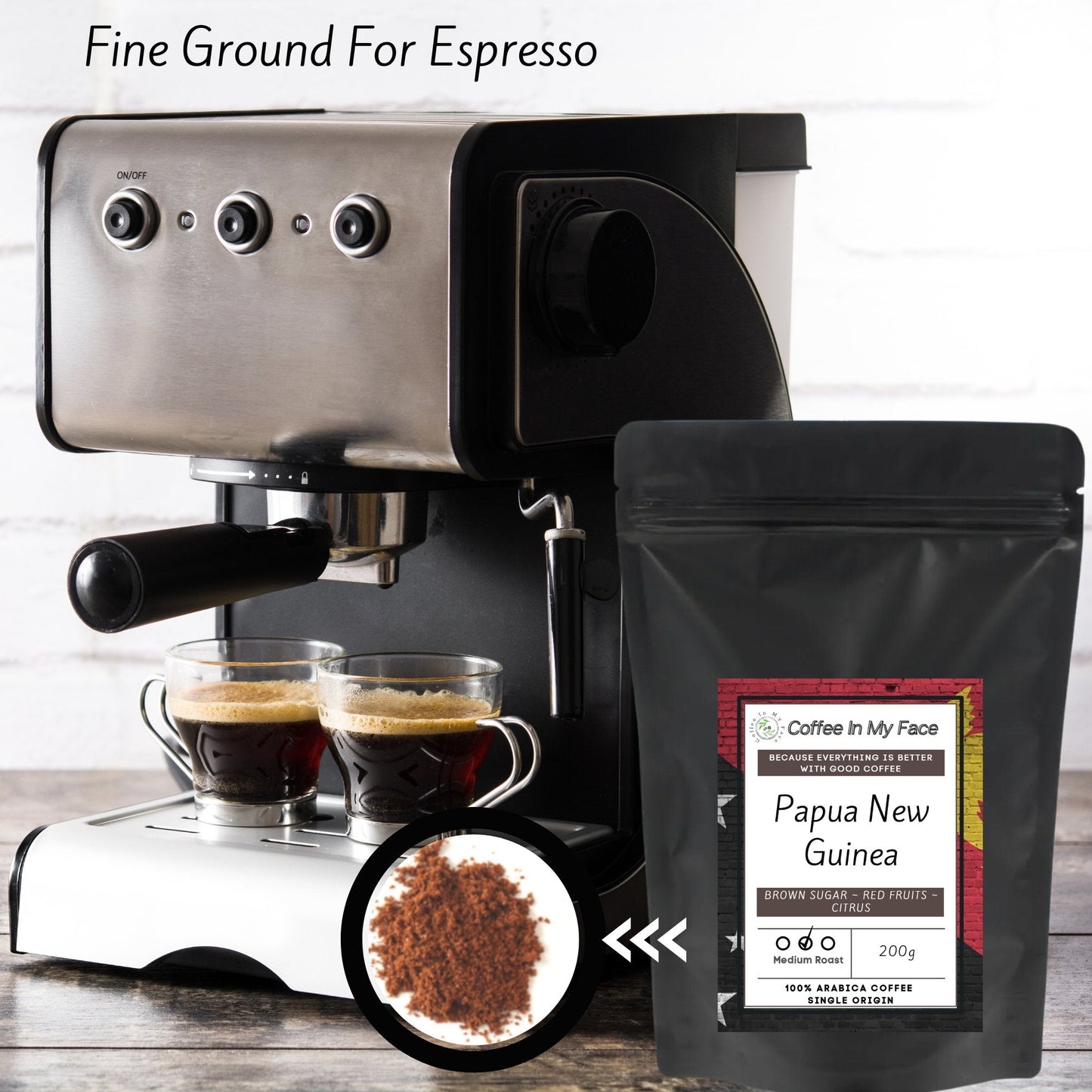 Papua New Guinea | Medium Roasted | Single Origin Coffee | 200g - Single Origin-Coffee In My Face LTD