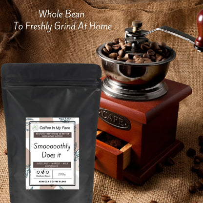 Smooooothly Does It | Medium Roasted | Coffee Blend | 200g - Blends-Coffee In My Face LTD