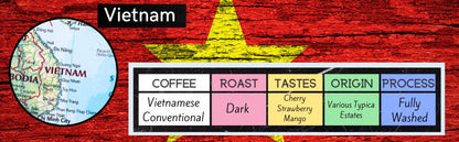 Vietnamese | Dark Roasted | Single Origin Coffee | 200g - Single Origin-Coffee In My Face LTD