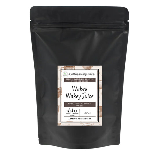 Wakey Wakey Juice | Light / Medium Roast | Coffee Blend | 200g - Blend-Coffee In My Face LTD